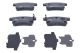 Комплект тормозных колодок HONDA ACCORD, ATE (13046056482) Комплект тормозных колодок HONDA ACCORD, ATE (13046056482)