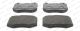 Комплект тормозных колодок MB GLC, MB E-CLASS, MB C-CLASS, FERODO (FDB4608)
