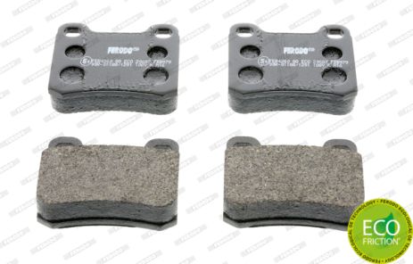 Комплект тормозных колодок TOYOTA LAND СRUISER, MB 124, MB E-CLASS, FERODO (FDB979)