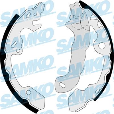 Комплект тормозных колодок FORD FOCUS, SAMKO (87380)