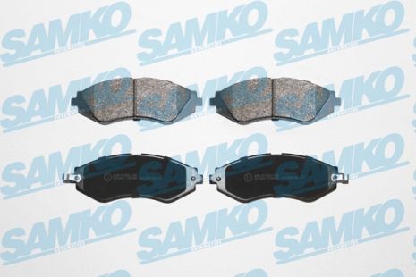Комплект тормозных колодок CHEVROLET ASTRA, DAEWOO REZZO, DAEWOO NUBIRA, SAMKO (5SP682)