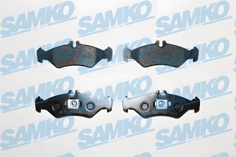 Комплект гальмівних колодок MB SPRINTER, SAMKO (5SP609) Комплект гальмівних колодок MB SPRINTER, SAMKO (5SP609)