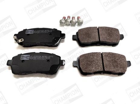 Комплект гальмівних колодок FORD FIESTA, FORD KA+, CHAMPION (573747CH)
