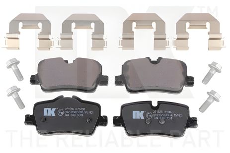 Комплект гальмівних колодок BMW 2, BMW 4, BMW 3, NK (221589) Комплект гальмівних колодок BMW 2, BMW 4, BMW 3, NK (221589)