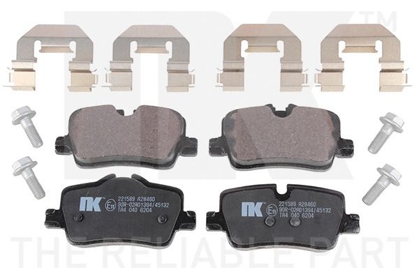 Комплект гальмівних колодок BMW 2, BMW 4, BMW 3, NK (221589) Комплект гальмівних колодок BMW 2, BMW 4, BMW 3, NK (221589)