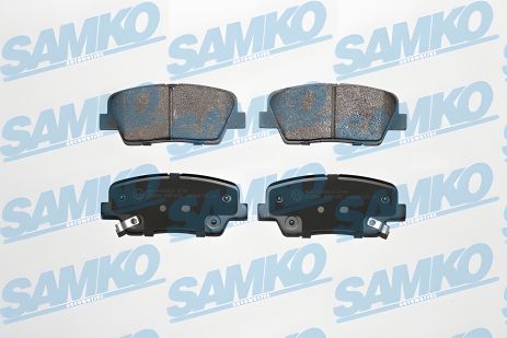 Гальмівних колодок комплект KIA SORENTO, HYUNDAI GRAND, HYUNDAI EQUUS, SAMKO (5SP1625)