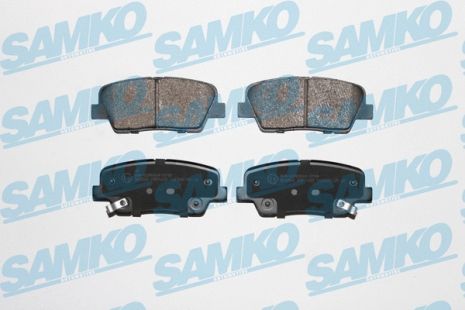 Комплект тормозных колодок KIA SORENTO, HYUNDAI GRAND, HYUNDAI EQUUS, SAMKO (5SP1625)