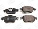 Комплект гальмівних колодок RENAULT SCÉNIC, RENAULT CLIO, RENAULT MEGANE, CHAMPION (573243CH)
