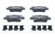 Комплект тормозных колодок TOYOTA AVENSIS, ATE (13046038532)