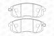 Комплект тормозных колодок NISSAN JUKE, NISSAN TEANA, NISSAN VERSA, CHAMPION (573304CH)