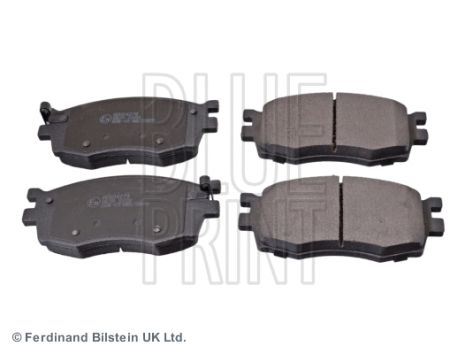 Комплект гальмівних колодок KIA RIO, HYUNDAI i20, HYUNDAI ACCENT, BLUE PRINT (ADG04279)