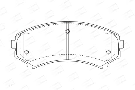 Тормозные колодки для ISUZU D-MAX, MITSUBISHI PAJERO, MAZDA E-SERIE, CHAMPION (572497CH) Тормозные колодки для ISUZU D-MAX, MITSUBISHI PAJERO, MAZDA E-SERIE, CHAMPION (572497CH)
