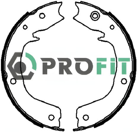 Гальмівний комплект MITSUBISHI PAJERO, PROFIT (50014027)