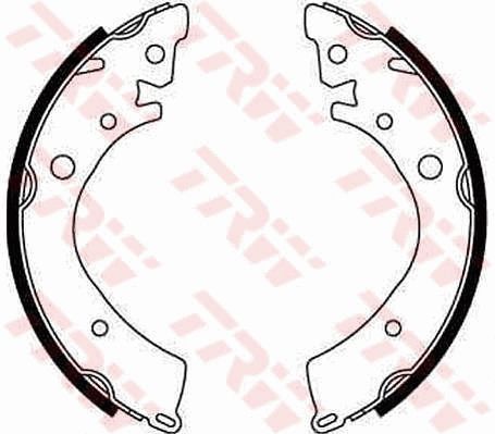 Комплект тормозных колодок HONDA ACCORD, HONDA HR-V, HONDA CIVIC, TRW (GS8215)