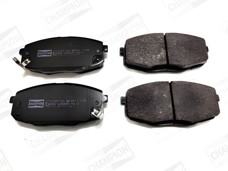 Комплект тормозных колодок HYUNDAI i30 від CHAMPION (572577CH)
