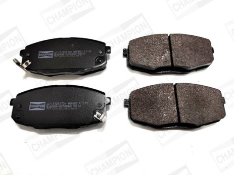 Комплект гальмівних колодок HYUNDAI i30, CHAMPION (572577CH)