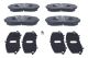 Комплект гальмівних колодок SUZUKI GRAND VITARA, ATE (13046056092)