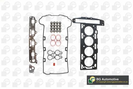 Комплект прокладок ГБЦ CHEVROLET ALERO, OPEL VECTRA, OPEL ASTRA, BGA (HK6739)