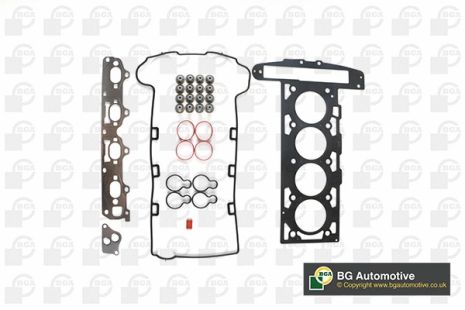 Комплект прокладок ГБЦ CHEVROLET ALERO, OPEL VECTRA, OPEL ASTRA, BGA (HK6739)