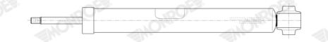 Амортизатор MERCEDES-BENZ C-CLASS, MERCEDES-BENZ CLS, MERCEDES-BENZ E-CLASS, MONROE (G43155)
