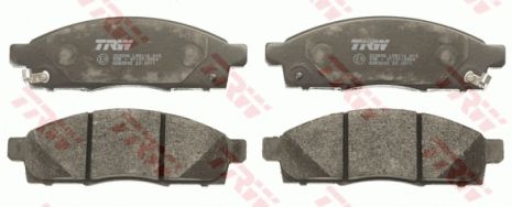 Комплект гальмівних колодок NISSAN (ZHENGZHOU), NISSAN NV200, TRW (GDB3502)