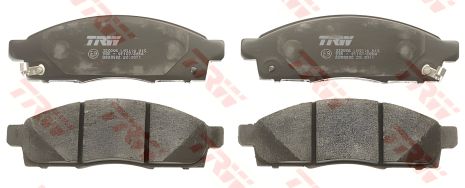 Комплект тормозных колодок для NISSAN NV200, TRW (GDB3502)