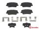 Комплект тормозных колодок KIA STINGER, GENESIS G70, HYUNDAI GENESIS, BREMBO (P30081)