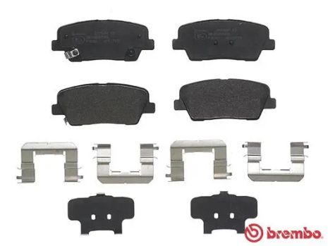 Комплект тормозных колодок KIA STINGER, GENESIS G70, HYUNDAI GENESIS, BREMBO (P30081)