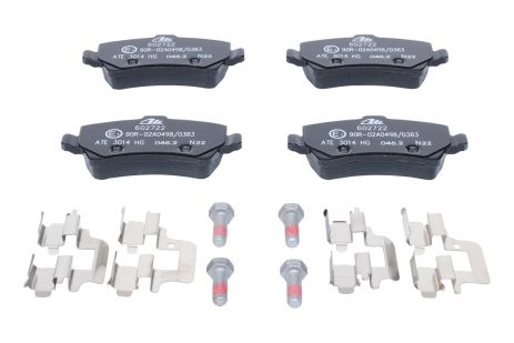 Комплект тормозных колодок LAND ROVER, FORD S-MAX, VOLVO V60, ATE (13046027222)