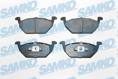 Комплект гальмівних колодок AUDI A1, SEAT TOLEDO, SKODA RAPID, SAMKO (5SP730) Комплект гальмівних колодок AUDI A1, SEAT TOLEDO, SKODA RAPID, SAMKO (5SP730)