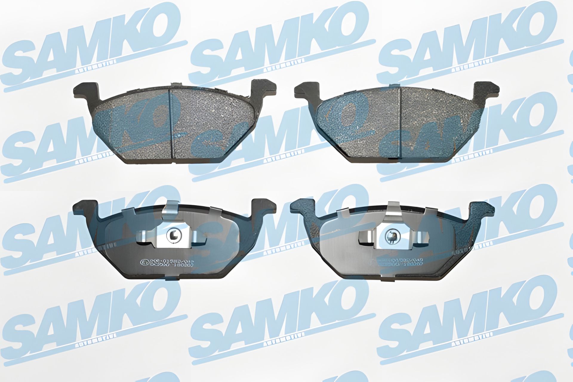 Комплект гальмівних колодок AUDI A1, SEAT TOLEDO, SKODA RAPID, SAMKO (5SP730) Комплект гальмівних колодок AUDI A1, SEAT TOLEDO, SKODA RAPID, SAMKO (5SP730)