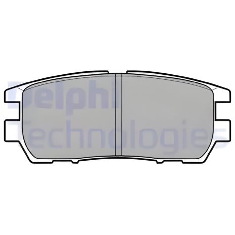 Гальмівні колодки MITSUBISHI DELICA, MITSUBISHI PAJERO, DELPHI (LP954) Гальмівні колодки MITSUBISHI DELICA, MITSUBISHI PAJERO, DELPHI (LP954)