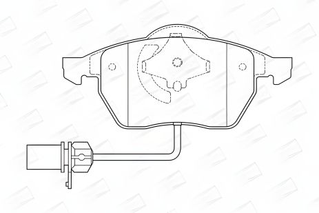 Гальмівних колодок комплект SEAT EXEO, SKODA SUPERB, VW PASSAT, CHAMPION (571982CH) Гальмівних колодок комплект SEAT EXEO, SKODA SUPERB, VW PASSAT, CHAMPION (571982CH)