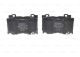 Комплект гальмівних колодок NISSAN 370Z, INFINITI M37, INFINITI Q60, BOSCH (0986494707)