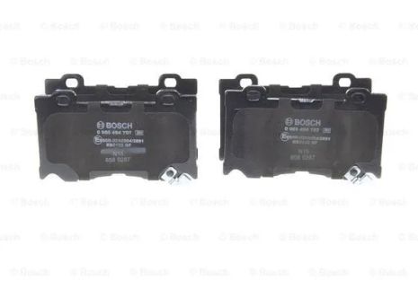 Комплект гальмівних колодок NISSAN 370Z, INFINITI M37, INFINITI Q60, BOSCH (0986494707)