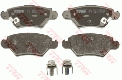 Комплект гальмівних колодок CHEVROLET CORSA, OPEL CORSA, OPEL ASTRA, TRW (GDB1471)