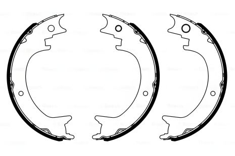 Колодок гальма стоянки комплект MITSUBISHI PAJERO, BOSCH (0986487945) Колодок гальма стоянки комплект MITSUBISHI PAJERO, BOSCH (0986487945)