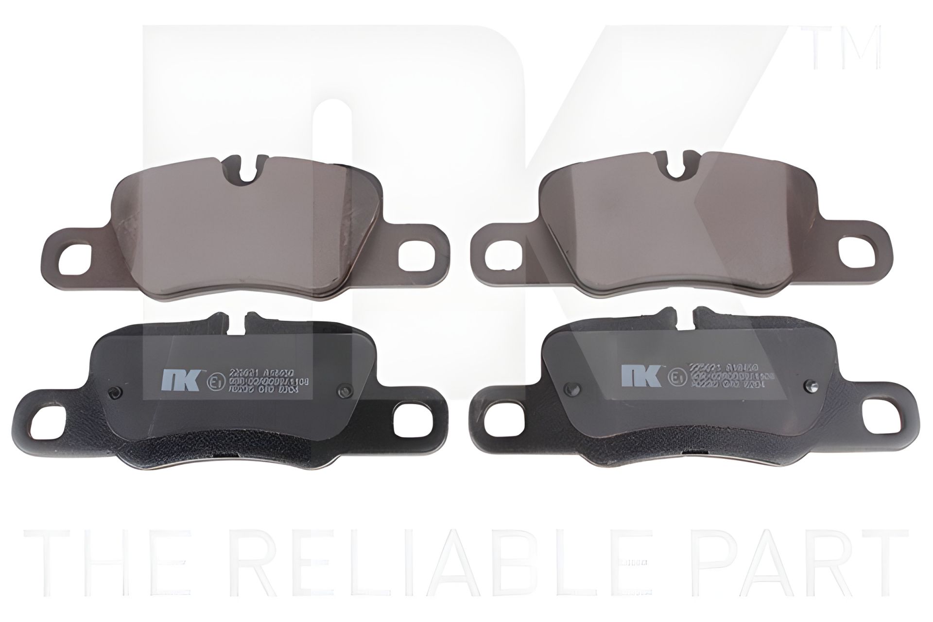 Набор тормозных колодок PORSCHE PANAMERA, PORSCHE 911, NK (225621) Набор тормозных колодок PORSCHE PANAMERA, PORSCHE 911, NK (225621)