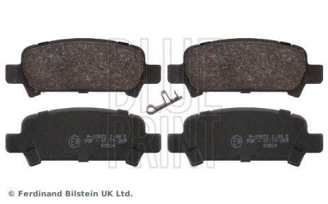 Комплект гальмівних колодок MITSUBISHI LANCER, SUBARU IMPREZA, SUBARU LEGACY, BLUE PRINT (ADS74219)