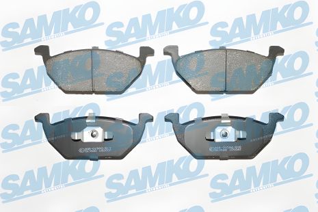 Комплект гальмівних колодок VW POLO, SKODA OCTAVIA, AUDI A3, SAMKO (5SP668) Комплект гальмівних колодок VW POLO, SKODA OCTAVIA, AUDI A3, SAMKO (5SP668)