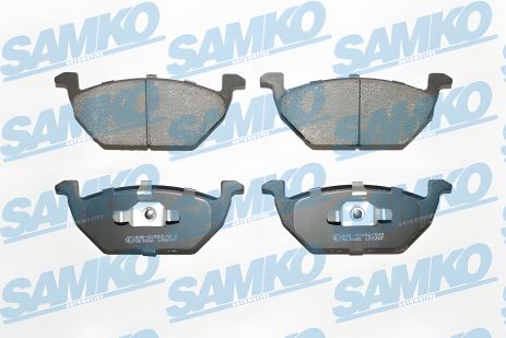 Комплект гальмівних колодок VW POLO, SKODA OCTAVIA, AUDI A3, SAMKO (5SP668) Комплект гальмівних колодок VW POLO, SKODA OCTAVIA, AUDI A3, SAMKO (5SP668)