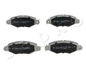 Комплект гальмівних колодок NISSAN KUBISTAR, RENAULT KANGOO, RENAULT THALIA, JAPKO (50114)