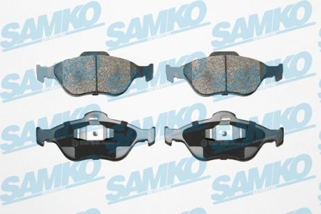 Комплект тормозных колодок MAZDA 2, FORD FIESTA, FORD FUSION, SAMKO (5SP949)