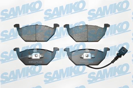 Гальмівних колодок комплект SEAT ALTEA, VW BEETLE, SKODA YETI, SAMKO (5SP692)