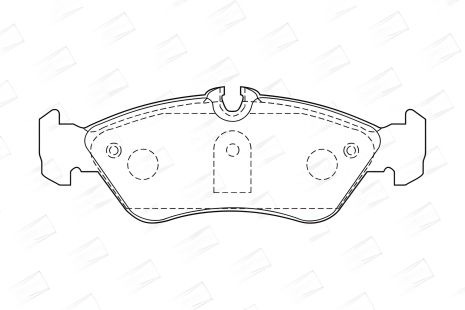 Гальмівні колодки VW LT, MB SPRINTER, MB G-CLASS, CHAMPION (573191CH) Гальмівні колодки VW LT, MB SPRINTER, MB G-CLASS, CHAMPION (573191CH)