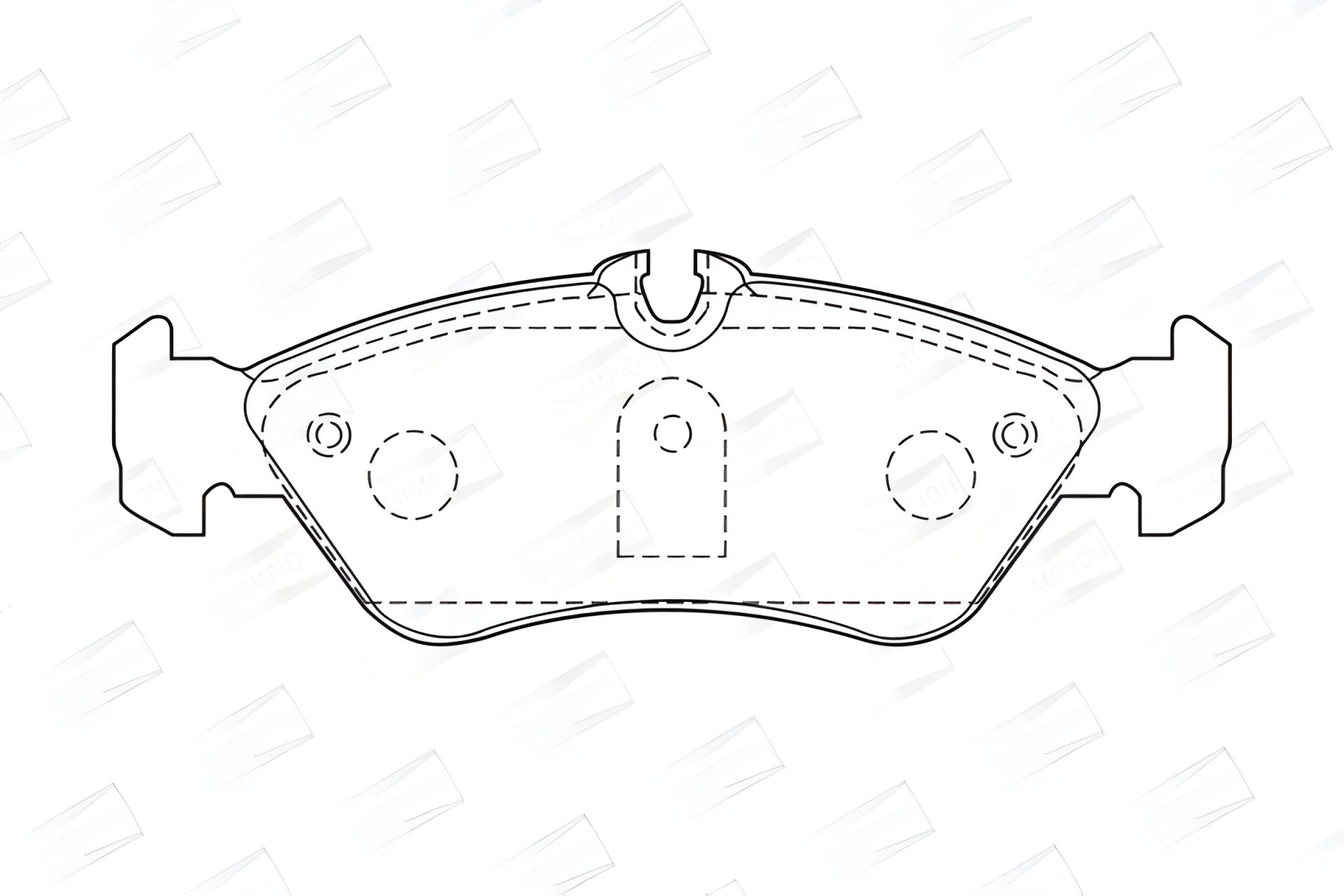 Гальмівні колодки VW LT, MB SPRINTER, MB G-CLASS, CHAMPION (573191CH) Гальмівні колодки VW LT, MB SPRINTER, MB G-CLASS, CHAMPION (573191CH)