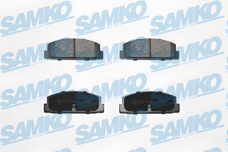 Комплект тормозных колодок для MAZDA 6, MAZDA PREMACY, MAZDA 626, SAMKO (5SP876) Комплект тормозных колодок для MAZDA 6, MAZDA PREMACY, MAZDA 626, SAMKO (5SP876)