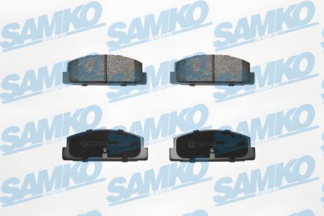 Гальмівних колодок комплект MAZDA 6, MAZDA PREMACY, MAZDA 626, SAMKO (5SP876) Гальмівних колодок комплект MAZDA 6, MAZDA PREMACY, MAZDA 626, SAMKO (5SP876)