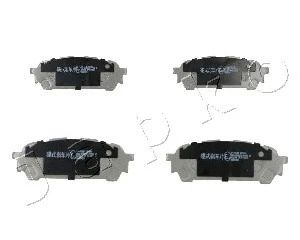 Комплект гальмівних колодок SUBARU FORESTER, SUBARU IMPREZA, JAPKO (51703)