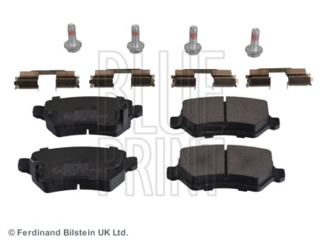 Комплект гальмівних колодок KIA VENGA, OPEL ASTRA, OPEL CORSA, BLUE PRINT (ADG042116)